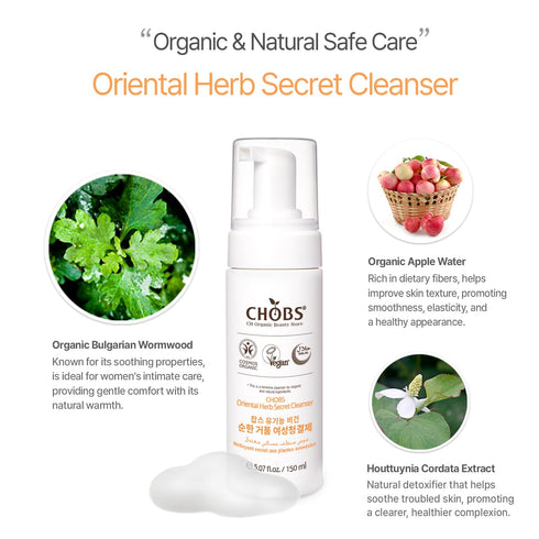 Store 150ml CHOBS Oriental Herb Secret Cleanser