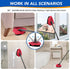 Spin Mop Scrub Brush Head for O Ceda EasyWring 1-Tank System ¦ Hard Bristle Brush Attachment for Bathroom, Kitchen, Tile