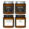 NORVENCE Scented Candles Gift Set, Stress Relief Candles for Home, Premium Soy