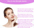 QYLHH 2 Set Pcs Rose Quartz Jade Mushroom Hot Massage Stones Warm Rocks Kit for Facial SPA Pink