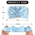 LADES Adjustable Soft Skincare Headband, Comfortable & Stretchy Fabric, Cute Patterns for Makeup