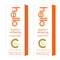 hello Vitamin C Whitening Toothpaste with Fluoride, SLS Free, 4.0 oz (2 Pack)