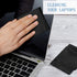 50 Pieces Microfiber Cleaning Cloths for Glasses, 7 x 6 Inch for Electronics and Screens