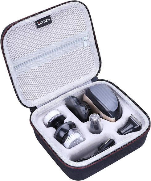LTGEM Hard Case for FlexSeries Electric Head Hair Shaver - Travel Storage Bag (Only Case Sale)