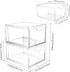 Yes!Fresh Drawer Organizer, Stackable Cosmetic Desk Organizer with Removable Partitions for Vanity Storage