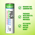Fuji Batteries 4400BP2 EnviroMax AAA Super Alkaline Batteries (2 Pack), 1 ea