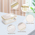 Travel Clear Makeup Bag, Portable Cosmetic Organizer Storage Bag, Leather Makeup Case with Brush Bag, Waterproof,