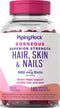 Piping Rock Hair Skin and Nails Vitamins | 165 Softgels | 5000 mcg Biotin, Moroccan Oil, Collagen, Non-GMO