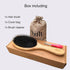 Hair Brush, Boar Bristle Hair Brushes for Women, Men & Kids, Wet/Dry Smoothing Detangling Everyday Brush (Round)