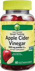 KP+ Apple Cider Vinegar Gummies | 500 mg | 60 Vegetarian Gummies |