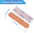 HAPPY CHEERS 3/4" 3" inch,1000 Count Adhesive Bandages x Bulk Plastic PE Strip Bandage, Waterproof, NonStick Pad