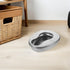 VICASKY Stainless Steel Bed Pan for Elderly Adults Portable Bedpan for Bedridden Patients with Handle Nursing Potty