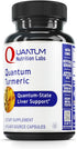 QNL Quantum Turmeric - Organic Turmeric Capsules for Digestive & Liver Support, Vegan Curcumin Supplement