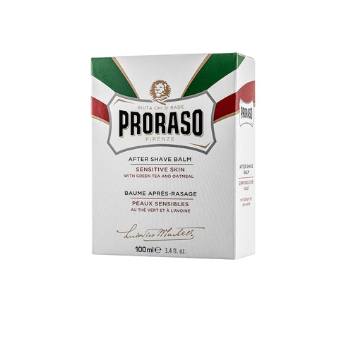Proraso After Shave Balm for Men, 3.4 Fl Oz, Sensitive Skin Moisturizer