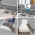 Microfiber Duster, 4PCS with Extension Pole (Stainless Steel) 30 to 100 Inches, Reusable Washable for Cleaning High