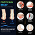 High Arch Support Orthotics Insoles - Welnove Plantar Fasciitis Pain Relief Shoe Inserts for Flat Feet, Foot Pain (M)