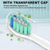 Replacement Toothbrush Heads for Philips Sonicare - 12 Pack Compatible Brush Heads for Electric Toothbrushes