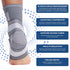 NeoTech Care Adjustable Ankle Support Brace (Gray, Size S, 1 Pair)