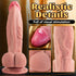 SEAFAS 7.87" Sex Toys Realistic Silicone Dildo with Strong Suction Cup - Curved G-Spot Stimulation, Lifelike Design