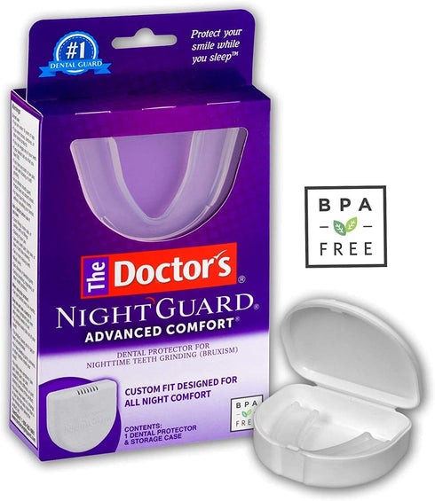 The Doctor's Nightguard, Dental Guard for Teeth Grinding, 1 Count (Pack of 1)