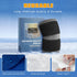 UNCN Large Knee Ice Pack Wrap for Instant Pain Relief, Reusable Cold Gel Bag, Wearable with Velcro Straps for Arms,