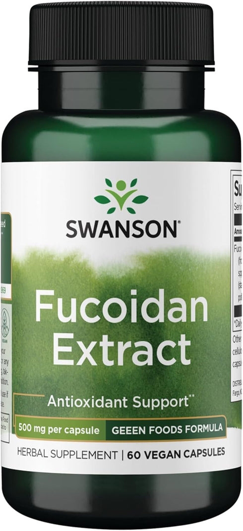 Swanson Maximum Strength Fucoidan Extract Immune Support Supplement for Adults Seeking Natural