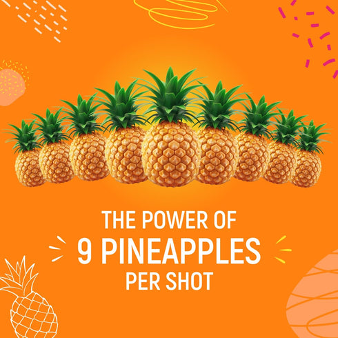 9Pines Sugar Splash - 2oz Pineapple Shot and Cocktail Mixer (1-Pack Single Shot) - for Men and Women