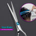 Stainless Steel Hair Cutting Scissors 6.5 Inch - Professional Salon Barber Haircut Shears, One Comb Included