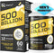 Probiotics for Men, 500 Billion CFU 12 Strains with Turmeric, Cranberry & Goji for Men’s Digestive Health, Bloating,