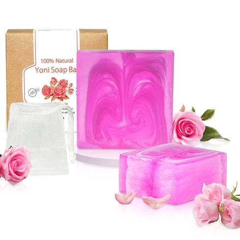 Matchone Yoni Soap Bars PCS Of 2, Ph Balance for Women Yoni Wash