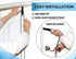 LiftAid Shoulder Pulley for Physical Therapy with Exercise Guide - Improves Shoulder Strength & Range of Motion
