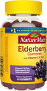 Nature Made Elderberry with Vitamin C and Zinc, 60 Elderberry Gummies, Dietary Supplement for Immune Support