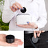 Portable Metal Pill Box - Single Waterproof Pill Container for Travel, Daily Round Aluminium Medicine Organizer Holder