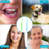 WLLHYF 2 Pieces Tuft Toothbrush Small Head End Tapered Interdental Interspace Nursing Soft Tiny Toothbrush Orthodontic