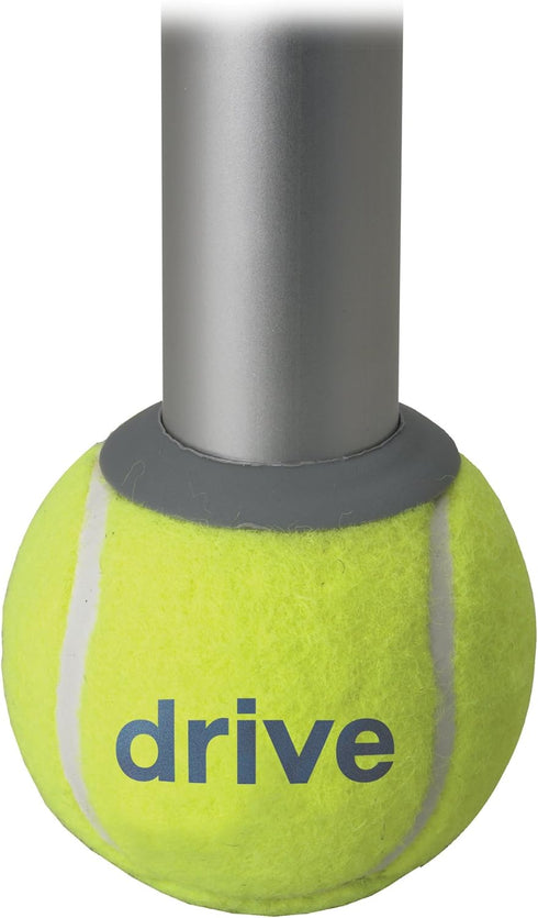 Drive Medical 10121 Walker Tennis Ball Glides, Yellow