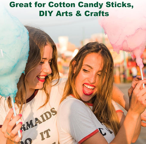 10 Inch Long White Paper Drinking Straws, 0.24" Diameter, 100 Counts