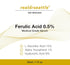 Advanced Skincare Serum, Non-Greasy Organic Formula, 15% Vitamin C, 1% Vitamin E, 0.5% Ferulic, 9% Hyaluronic Acid