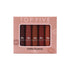 Italia Deluxe Top Five Mousse Matte Lipstick Set, Chola Browns