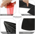 4 Gallon Drawstring Trash Bags, 60 Counts (3 Rolls) for Office, Bathroom, Kitchen, Bedroom, Black Garbage Bags