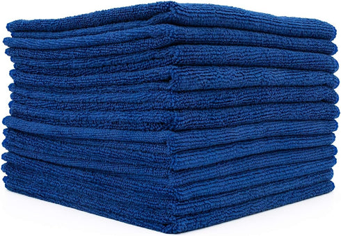 The Rag Company - All-Purpose Microfiber Terry Cleaning Towels, 12-Pack, 300gsm, Lint-Free, Streak-Free for Kitchens,