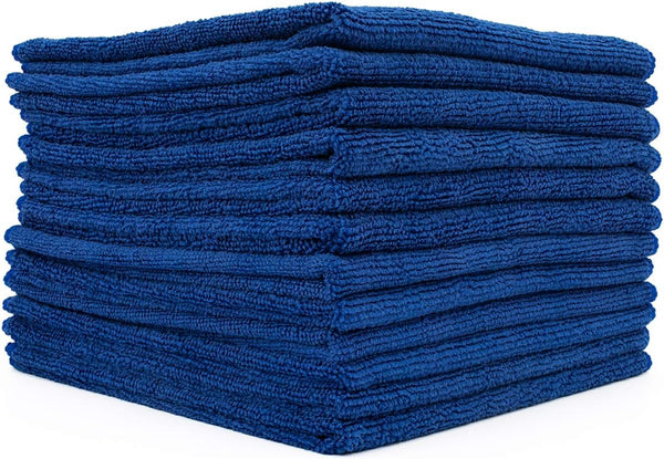 The Rag Company - All-Purpose Microfiber Terry Cleaning Towels, 12-Pack, 300gsm, Lint-Free, Streak-Free for Kitchens,