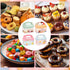 jeowicti 12 Pack Supplies(3.7x6.3x3.7inch) Ice Cream Party Favor Boxes Gift Boxes Folding Paper Treat Box Goodie Box
