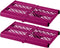 LockerMate Adjust-A-Shelf Locker Shelf, Extends to Fit Your Locker, Easy to Use, Perfect for School, Office, Gym, Pink,