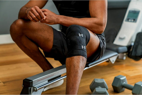 ACE 4 Inch Elastic Bandage with Clips, Black, Great for Leg, Shoulder and More, 1 Count