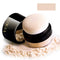 Lightweight Setting Powder - Loose Finishing Powder with Soft Mushroom Puff & Mirror, Waterproof Matte Finish, 0.28 Oz
