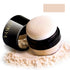 Lightweight Setting Powder - Loose Finishing Powder with Soft Mushroom Puff & Mirror, Waterproof Matte Finish, 0.28 Oz