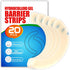 WHAMZ33 W 20 Pcs Ostomy Barrier Strips for Leak Protection Hydrocolloid Sealing Strips to