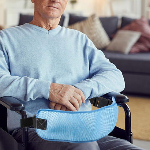 Adjustable Bed Guardrail Straps - Safety Belt for Wheelchair Users