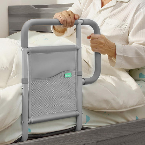 Xentrawave Bed Rails for Elderly Adults, ASTM Approved Bed Assist Rail with Dual