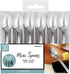 Elegant Silver Mini Spoons - 4" (30-Pack) - Perfect for Desserts & Tasting Parties - Sturdy & Reusable, Stand-Out Tableware Accessory